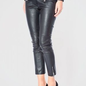 Sylvie Schimmel "Fluo" Lambskin Pants